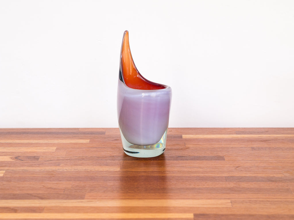 Vaso Cristal Policromia