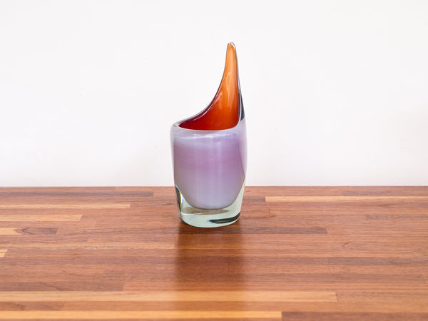 Vaso Cristal Policromia