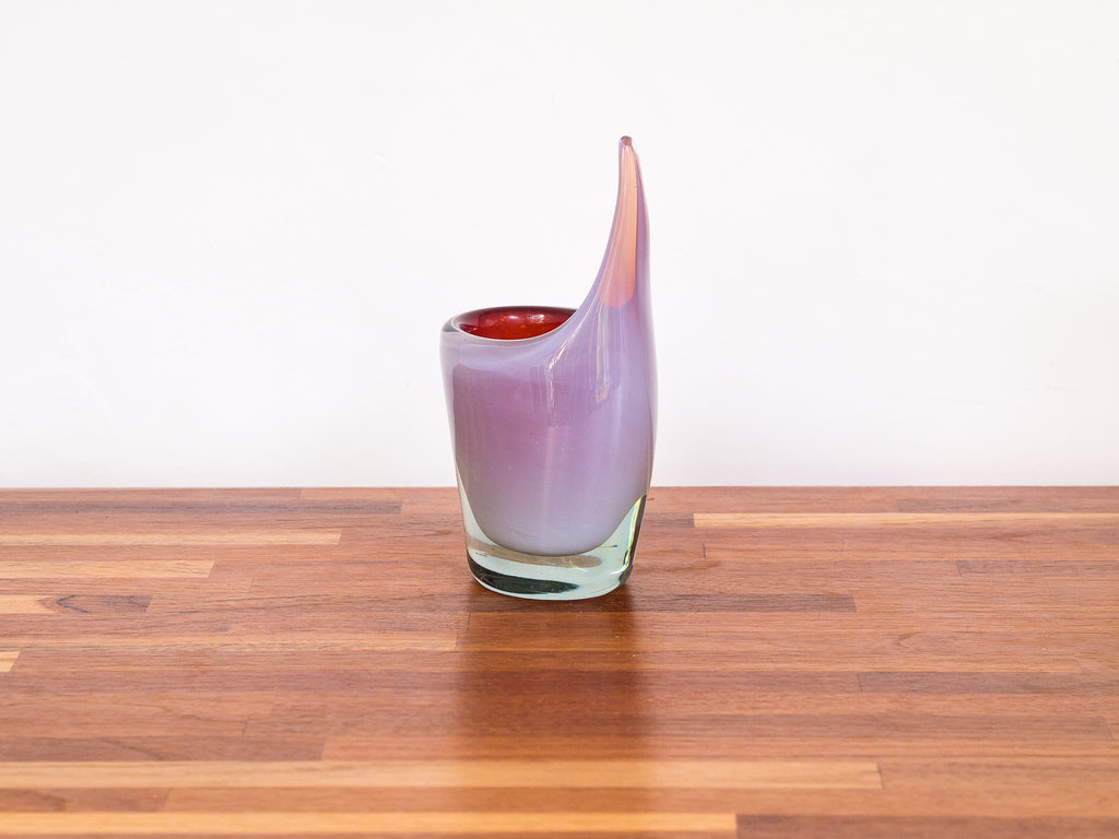 Vaso Cristal Policromia