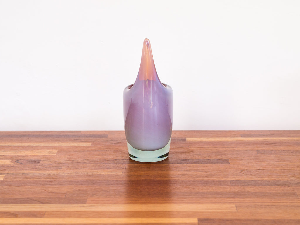 Vaso Cristal Policromia