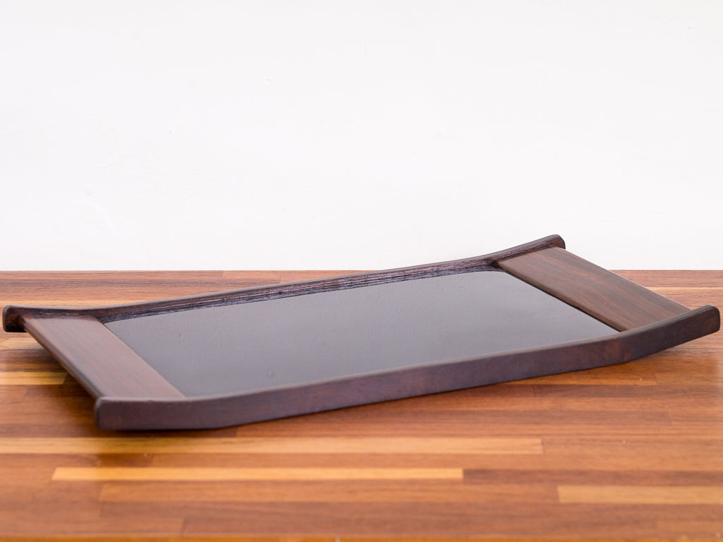 Bandeja Jacarandá Formica Preta