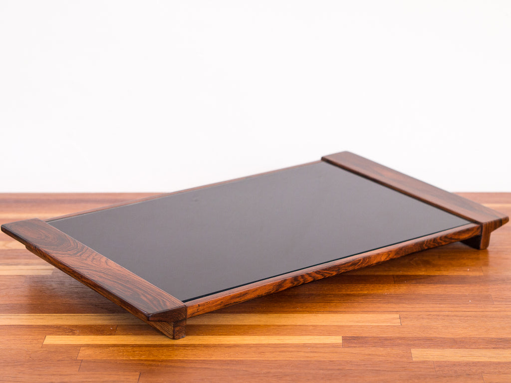 Bandeja Jacarandá Formica Preta