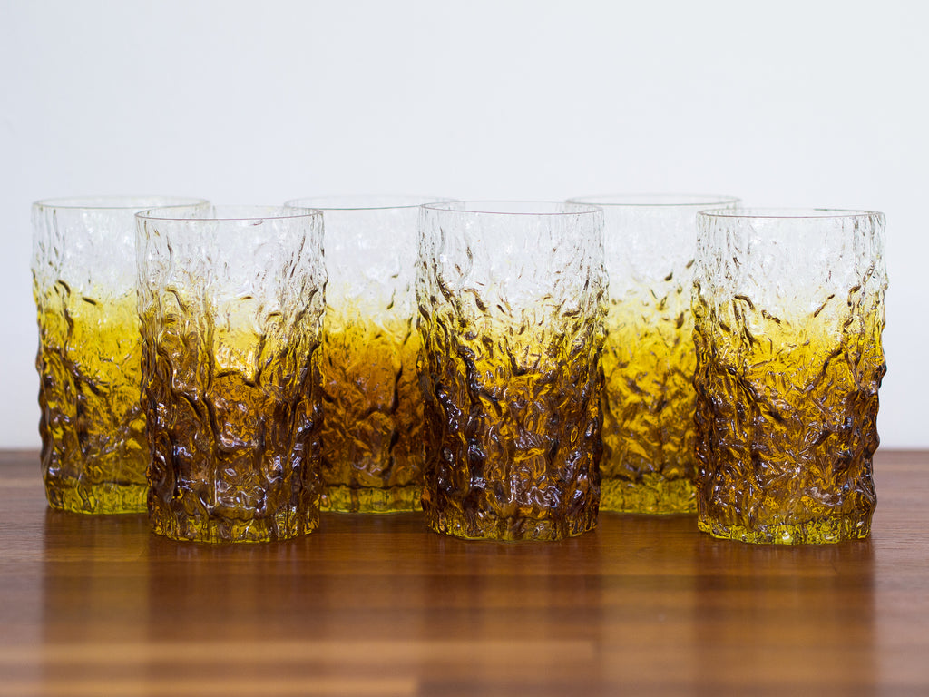 Set 6 Copos Casca Árvore