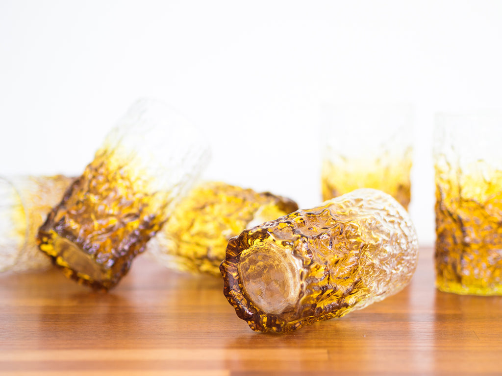 Set 6 Copos Casca Árvore