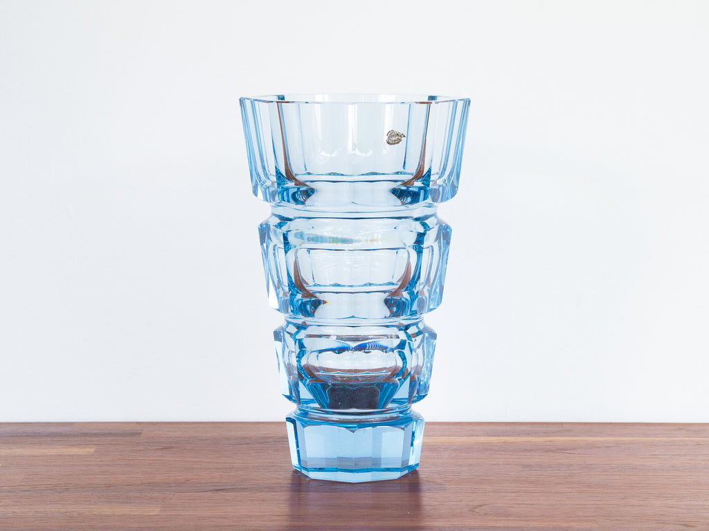 Josef Hoffmann - Moser Karlsbad | Vaso Azul