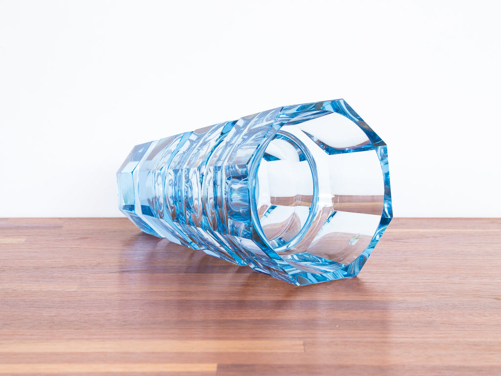 Josef Hoffmann - Moser Karlsbad | Vaso Azul