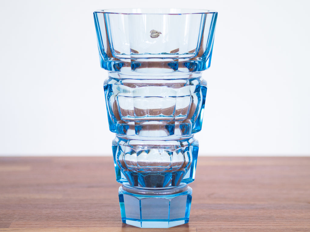 Josef Hoffmann - Moser Karlsbad | Vaso Azul