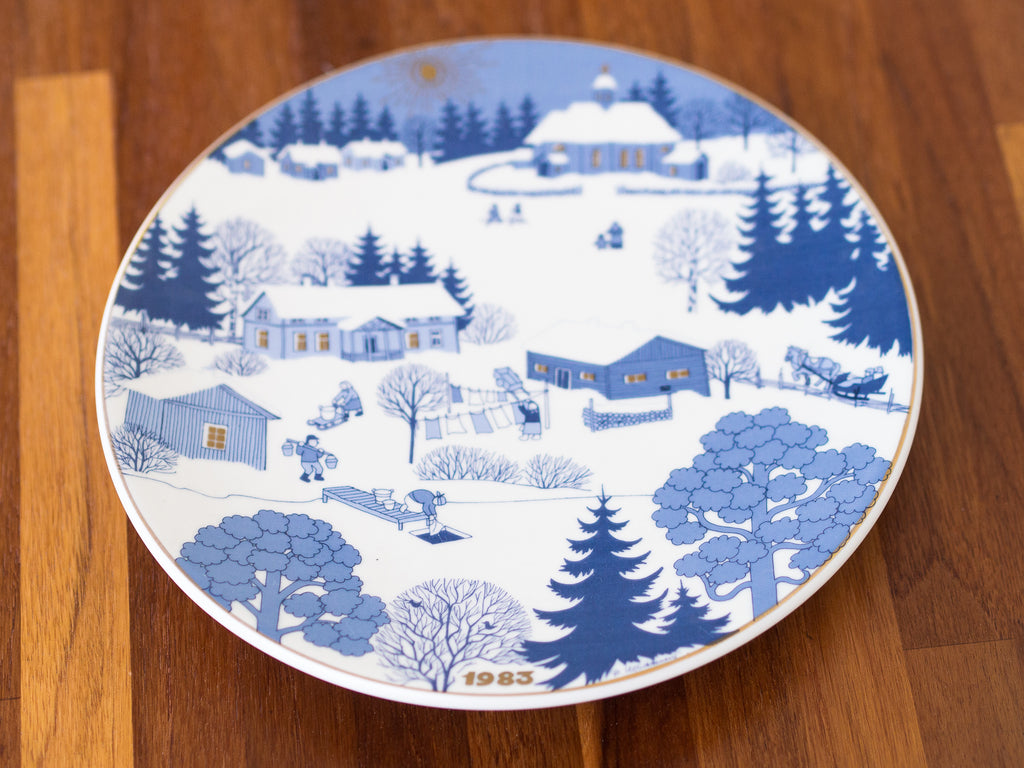 Raija Uosikkinon - Arabia Finland | Prato de Parede Natal 1983