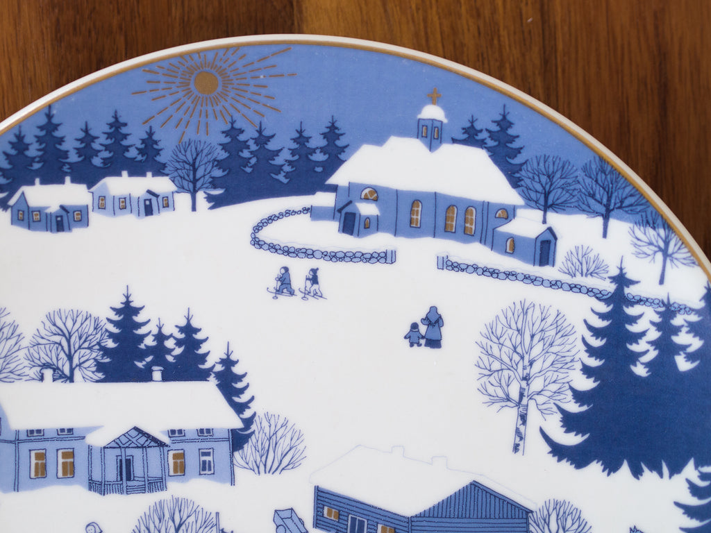 Raija Uosikkinon - Arabia Finland | Prato de Parede Natal 1983