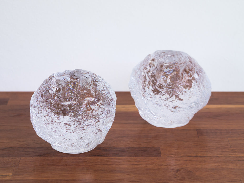 Kosta Boda | Par Castiçal "Snowball" G