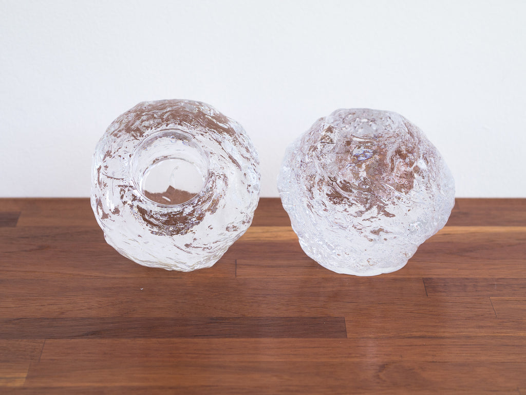 Kosta Boda | Par Castiçal "Snowball" G