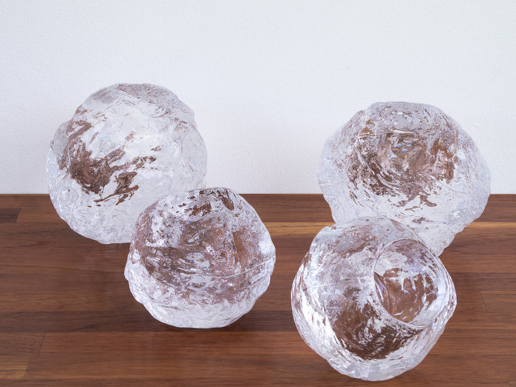 Kosta Boda | Par Castiçal "Snowball" G