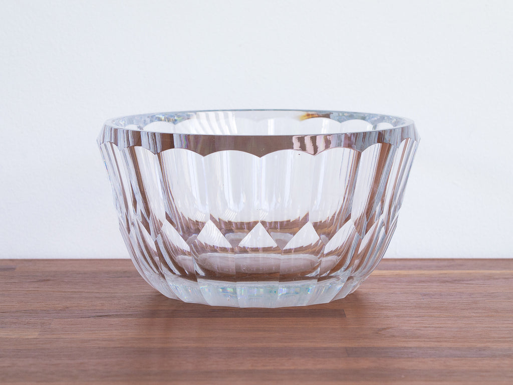 Simon Gate - Orrefors Sweden | Bowl em Cristal Lapidado