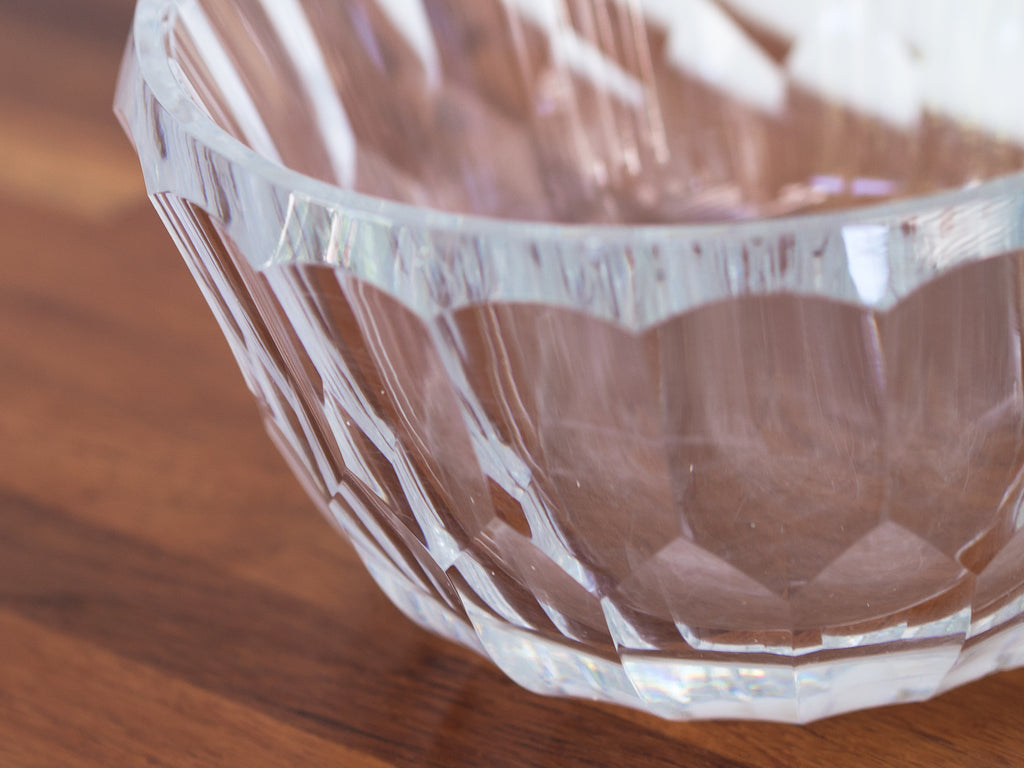 Simon Gate - Orrefors Sweden | Bowl em Cristal Lapidado