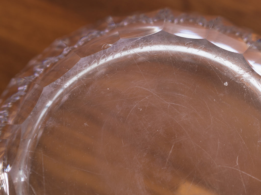 Simon Gate - Orrefors Sweden | Bowl em Cristal Lapidado