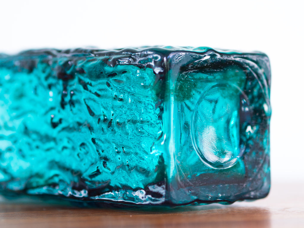 Ingrid Glashutte | Vaso Casca de Árvore Turquesa