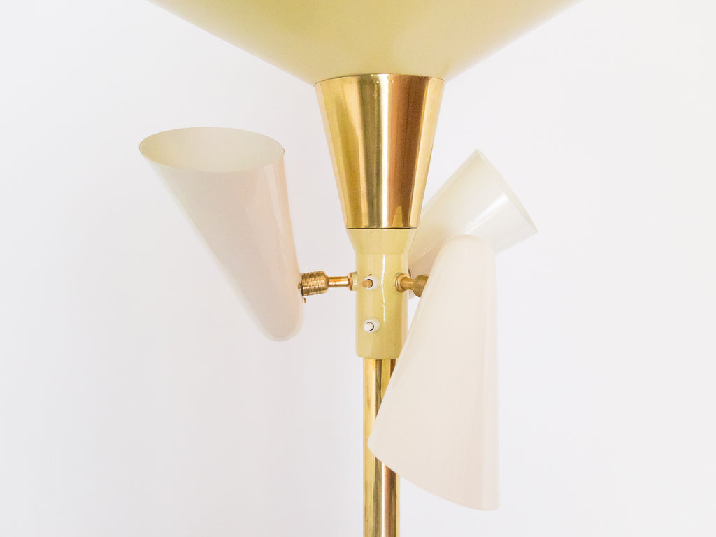 Luminária Piso 4 Focos