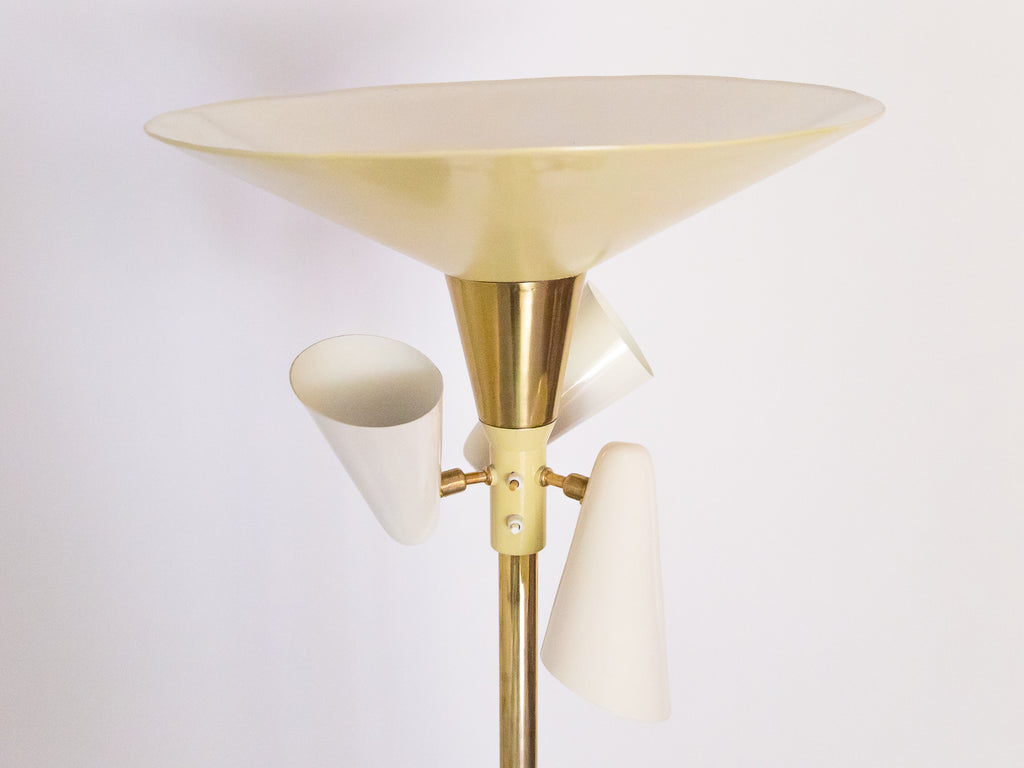 Luminária Piso 4 Focos