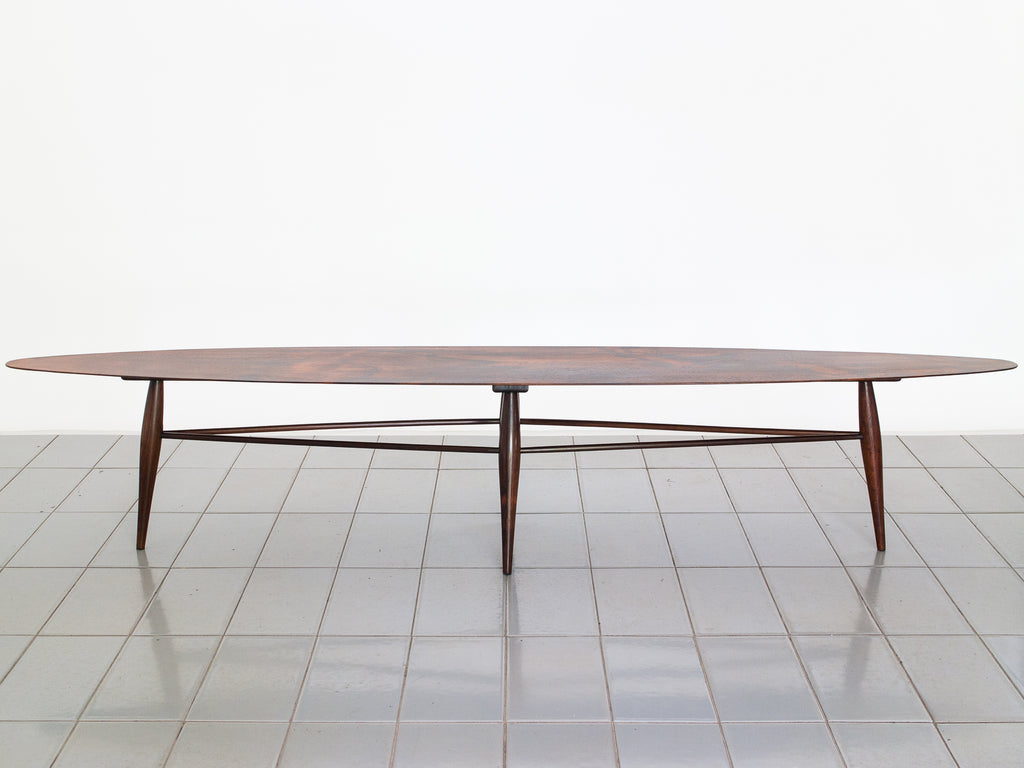 Liceu de Artes e Ofícios | Mesa Banco em Jacarandá Maciço