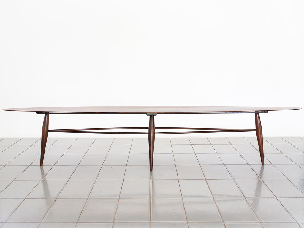 Liceu de Artes e Ofícios | Mesa Banco em Jacarandá Maciço