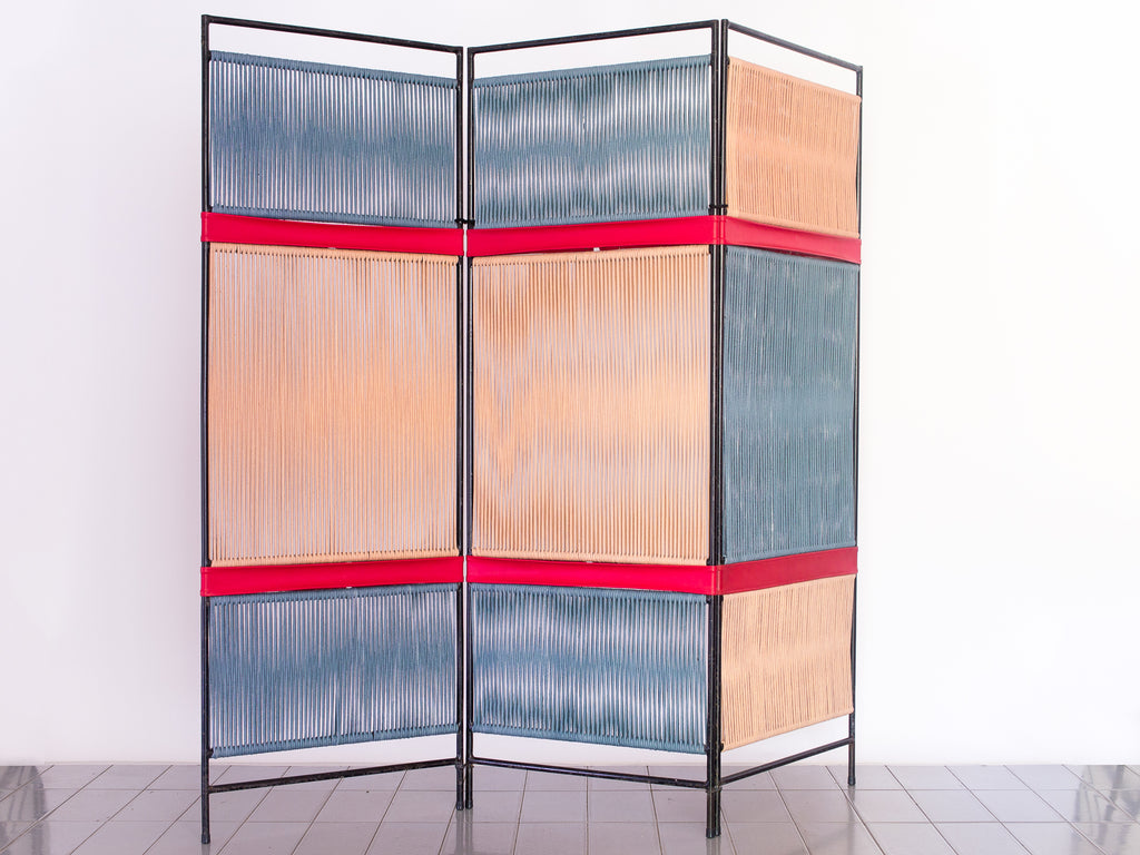 Joaquim Tenreiro | Biombo Ferro e Cordas