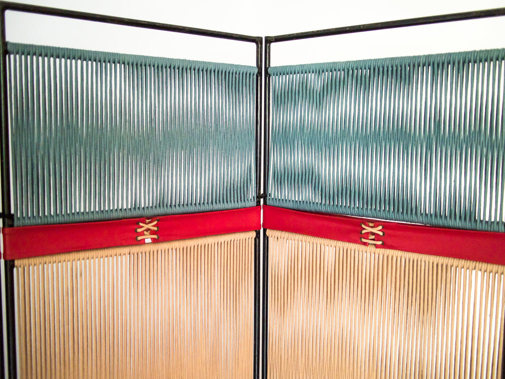 Joaquim Tenreiro | Biombo Ferro e Cordas