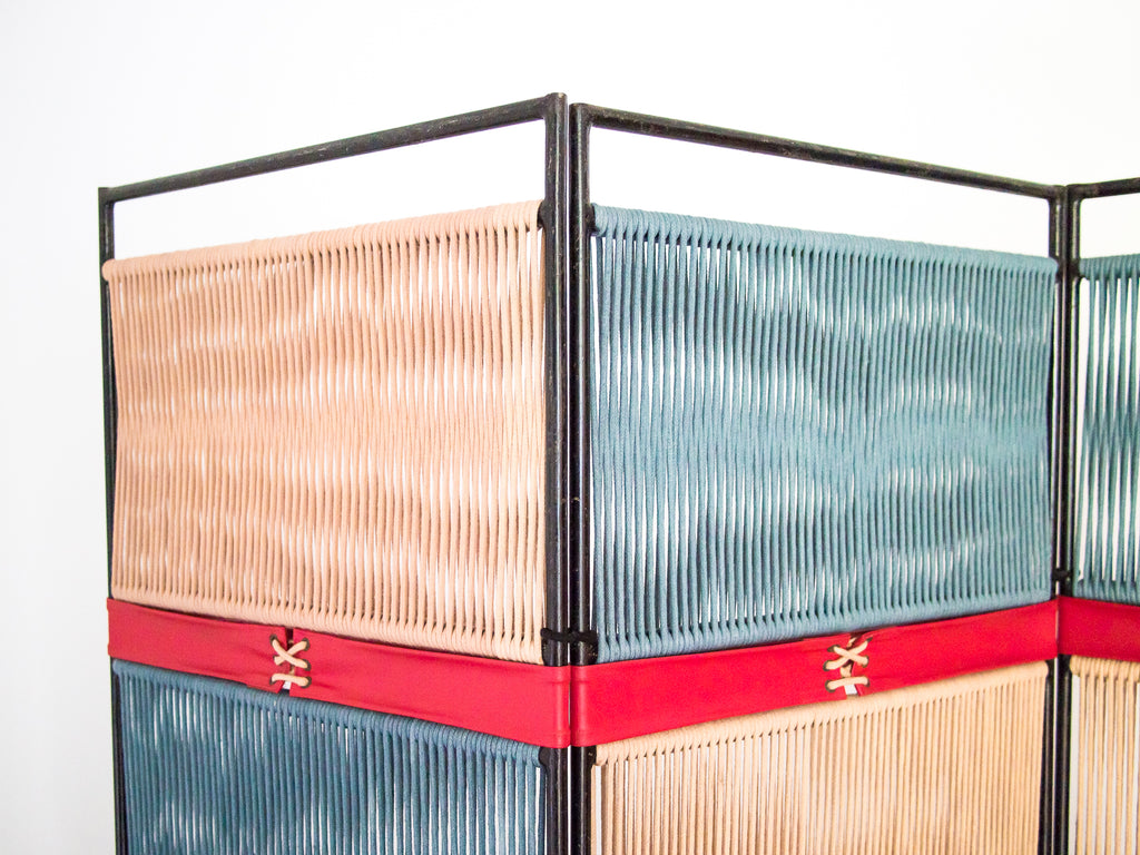 Joaquim Tenreiro | Biombo Ferro e Cordas