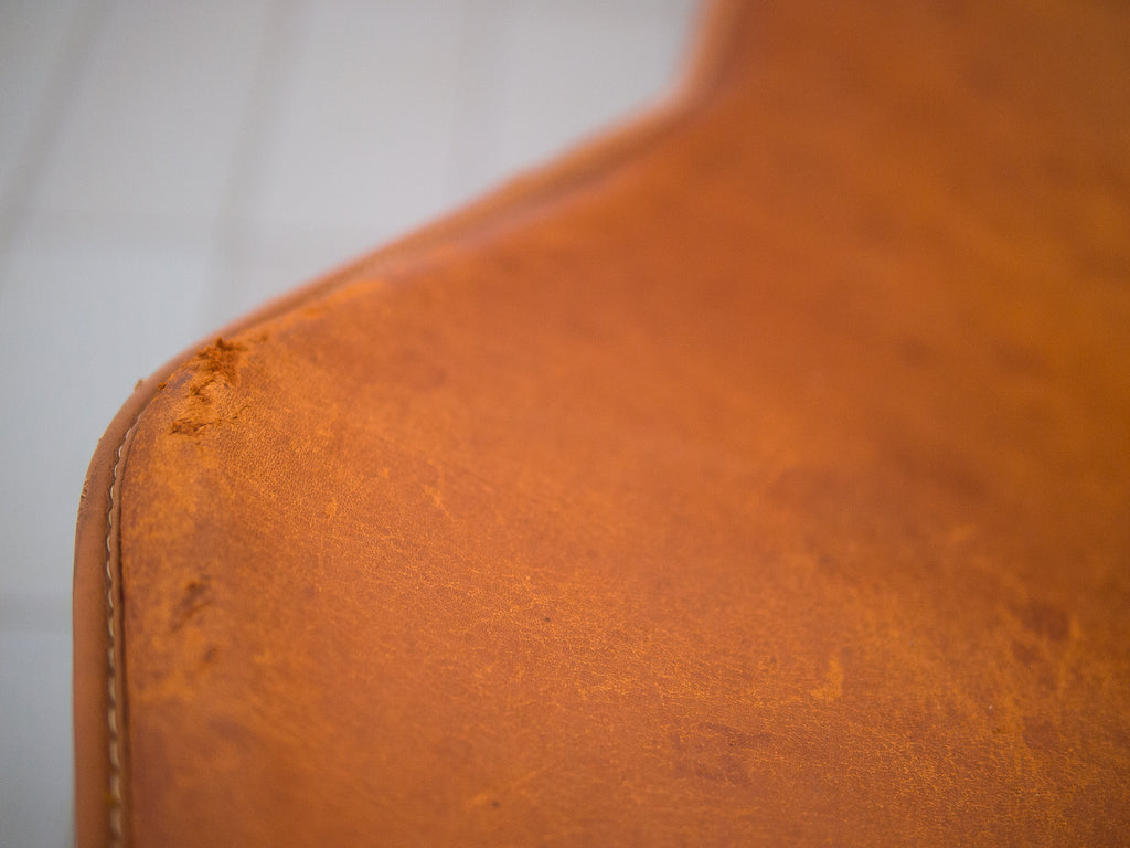 Gaston Girod | Chaise Ferro e Couro