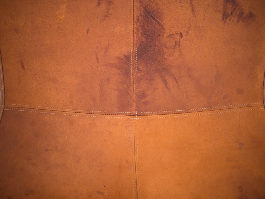 Gaston Girod | Chaise Ferro e Couro