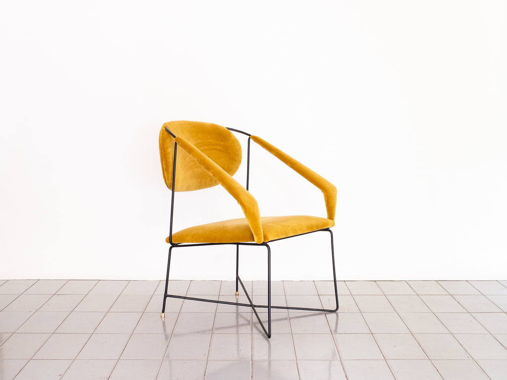 Poltrona Ferro e Veludo