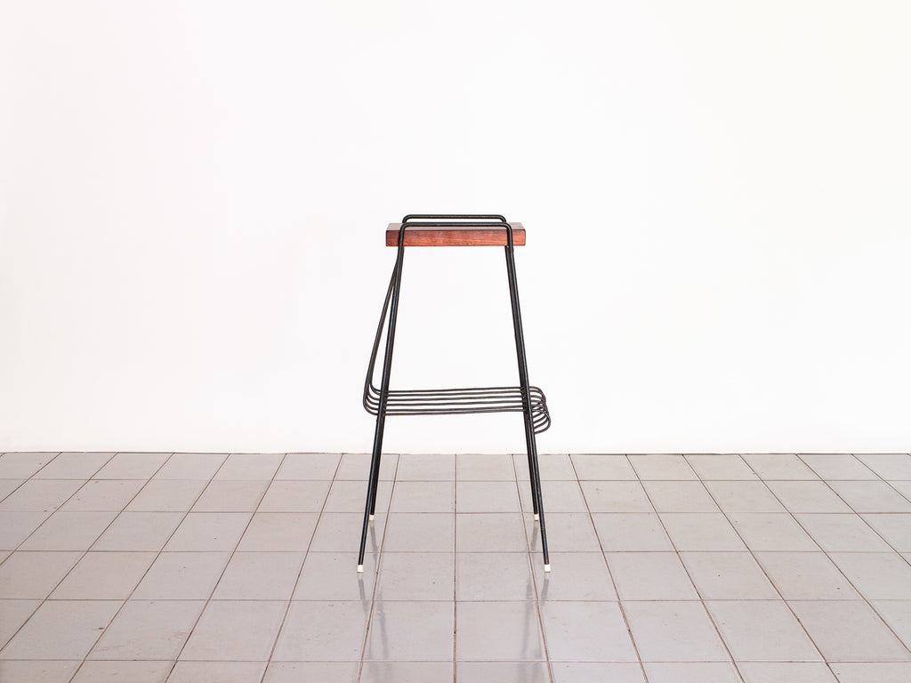 Mesinha de Telefone Ferro e Madeira