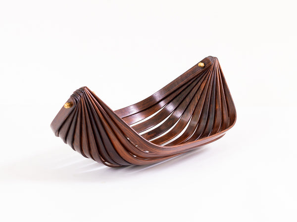 Fruteira em Ripas Curvas Jacarandá