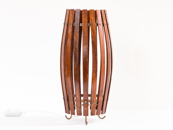 Grande Abajur em Ripas de Jacarandá