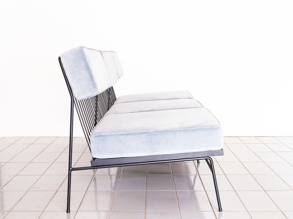 Sofá em Ferro e Veludo