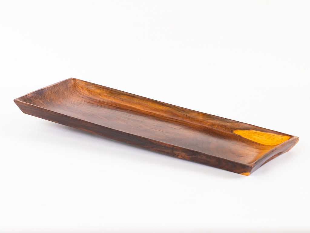 Bandeja Retangular em Jacarandá