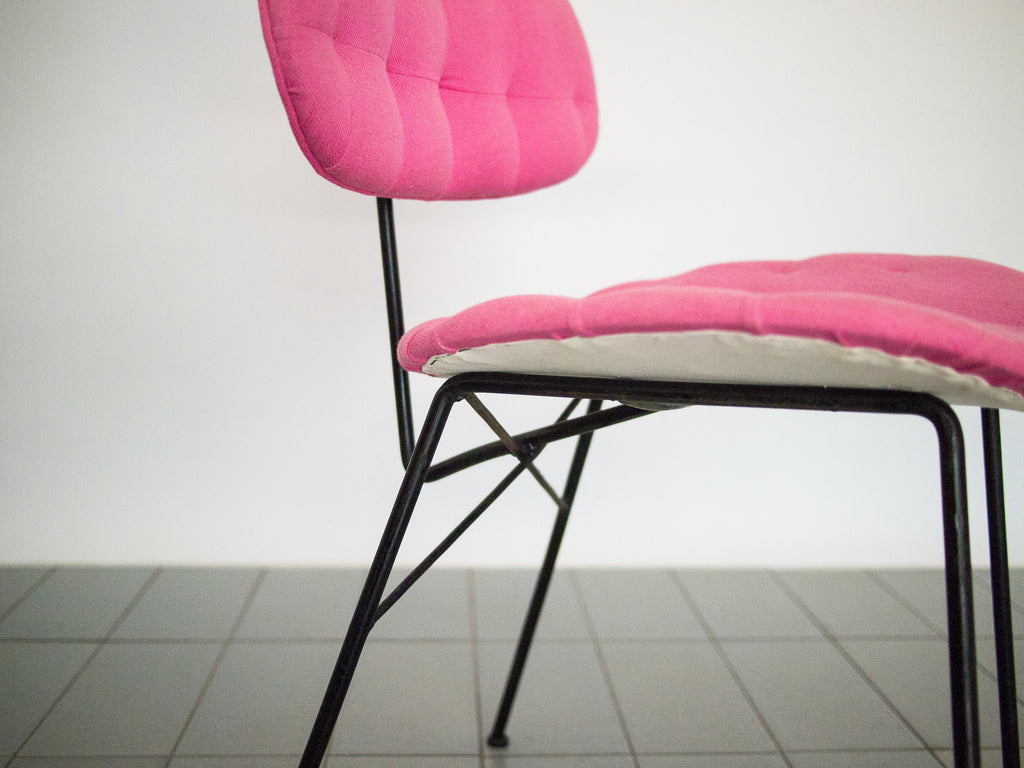 Cadeira Rosa em Ferro