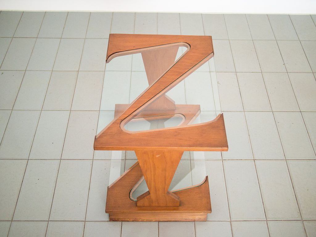 Zanine Caldas | Mesa Lateral "Z" em Compensado