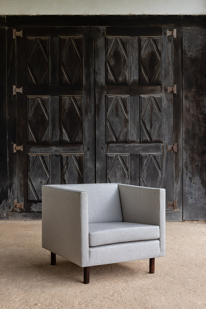 Joaquim Tenreiro | Par de Poltronas "Quadrada"