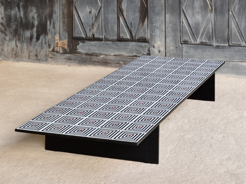 Joaquim Tenreiro |  Mesa de Centro com Tampo de Azulejos