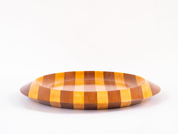 Bowl Redondo em 2 Madeiras