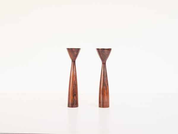 Castiçal em Jacarandá II (par)